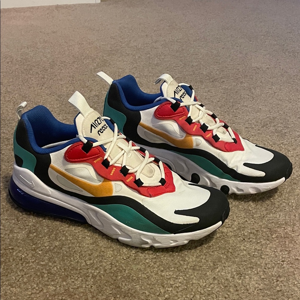 Nike Air Max 270 React Colorful Sneakers